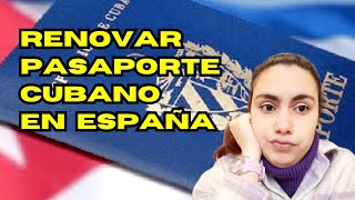 Renovar Pasaporte Cubano en EspañaVlog Odisea de los Cubanos😒 [upl. by Inalan]