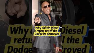 Why did vin diesel refuse to sell the dodge he destroyed [upl. by Kathryne]