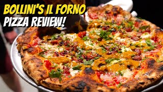 Bollini’s IL Forno Huntington Beach Pizza Review 🍕 [upl. by Ihsir]