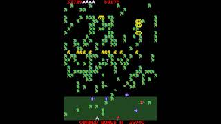 Millipede Arcade Gameplay ¡La secuela de Centipede [upl. by Adnaerb]