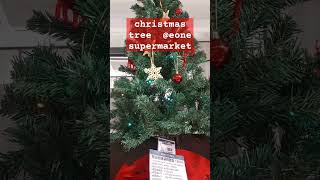 Christmas tree eone supermarket shortsvideo [upl. by Nyberg669]