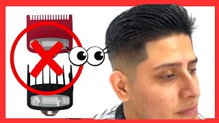 CORTES DE CABELLO PARA HOMBRES 2024 CORTE DE CABELLO DESVANECIDO BÁSICO sin las GUIAS INTERMEDIO [upl. by Portuna]