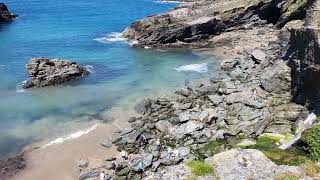 Tintagel coast Cornwall 27th July 2024 [upl. by Silletram]