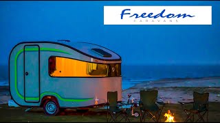 2024 Freedom Caravans mini lightweight micro small in size big on adventure [upl. by Einre]