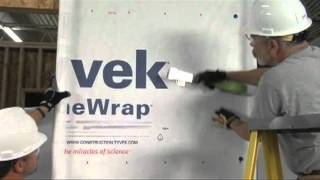 How to install DuPont Tyvek HomeWrap [upl. by Ahse435]