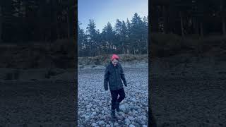 Hiking to underwater caves along Bay of Fundy Nova Scotia only accessible at Low Tide [upl. by Jacinto228]