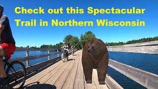 Bearskin State Trail in Wisconsins Northwoods Great for Hiking or Biking Part 1 of 4 [upl. by Ulu230]