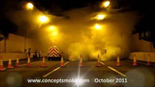 Operation Comet  Hatfield Tunnel  Concept Smoke Systems [upl. by Kursh]