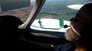 Flying A Cessna 401 twin engine aircraft [upl. by Nosnhoj]