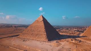 This is the world’s 1st droneflight over the Pyramids of Giza by Drone [upl. by Montanez108]