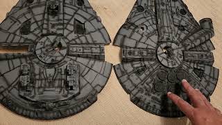 MPC Millennium Falcon Part 3 Panel Lines [upl. by Akahc]