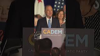 US Senatorelect Adam Schiff gives victory speech [upl. by Sparky]