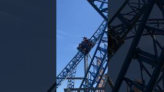 Iron Shark  Galveston Island Historic Pleasure Pier  Roller Coaster  Gerstlauer  Shark [upl. by Morvin]