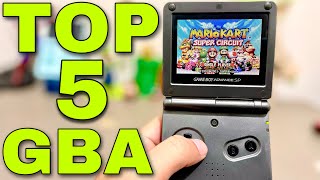 TOP 5  GAMEBOY ADVANCE SP 2022 [upl. by Anilrahc]