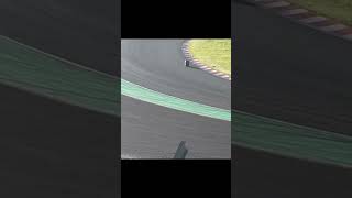 a driver lost his right rear tire of his car came off and rolled on the Suzuka circuit [upl. by Letnom]