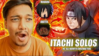 Fighting Your Favorite Naruto Characters using ITACHI ONLY BBFisLive [upl. by Aruasor]