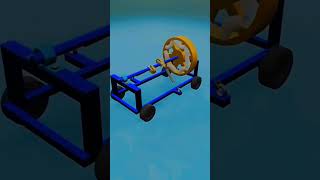 Free Energy ytshorts freeenergy shorts mechanicalpower ytshorts shortsfeed animation 3dengin [upl. by Aziram]