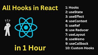 All React Hooks Tutorial and Explained with Example [upl. by Nyraa]