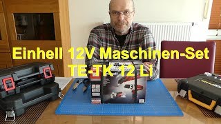 Einhell 12V Maschinen Set TETK 12 Li [upl. by Namdor]