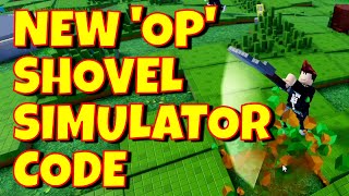 Roblox Shovel Simulator OP Code and Gameplay NEW ROBLOX GAME [upl. by Buderus150]