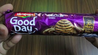 Britannia Good Day Choco Chip Cookies  Unboxing Britannia Cookies [upl. by Lebasy]