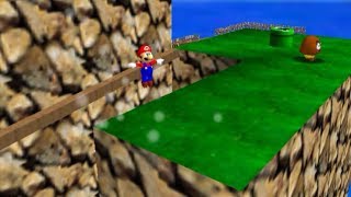 SM64  TinyHuge Island 100 Coins  No Buttons Allowed [upl. by Coben]