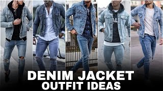 How To Style Denim Jacket  Denim Jacket Outfit Ideas [upl. by Carolina]