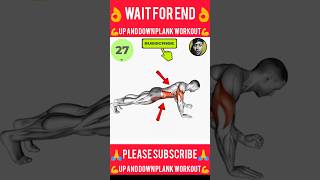 How to Do UP AND DOWN PLANK  up and down plank for beginners  up and down plank exercise gym [upl. by Nolte]