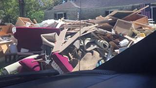 Whittier Oaks in Friendswood after Hurricane Harvey flood 9617 [upl. by Assiralc]