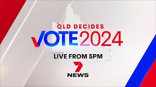 7News QLD State election 2024 coverage promo [upl. by Karlen]