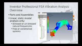 Vibration Analysis and Normal Modes Analysis  FEMAP and NX Nastran Technical Seminar [upl. by Ahsieyt]