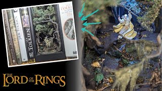 Crafting Middleearth Gandalfs Iconic Return Book Nook [upl. by Yard284]