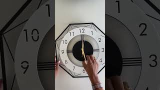 Fix a stopped wall clock by yourself  Clock Hands Installation Guide [upl. by Adnilema987]