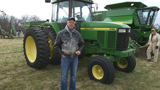 1997 John Deere 7810 Tractor Featured on Machinery Pete TV Show Today [upl. by Nedyrb]