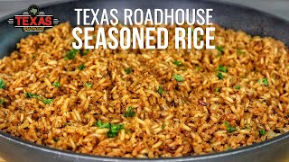 Im SO ADDICTED to Texas Roadhouse Seasoned Rice [upl. by Olivann]