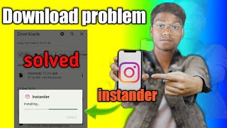 instander apps download problem solved  Instender instagram New version update 172 [upl. by Eisteb]