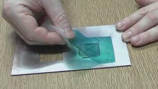 Adding Solder Resist to a small PCB Dry Film method [upl. by Ydnab398]