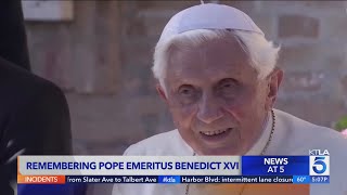 Pope Emeritus Benedict XVI first pope to resign in 600 years dies at 95 [upl. by Yrmac120]