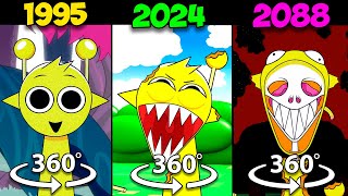 360° VR Incredibox Sprunki 1995 vs 2024 vs 2088 [upl. by Lambrecht]