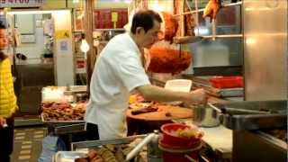 Hong Kong Street Food Preparation of the quotLunch Boxquot Chinese Fast Food [upl. by Nylorak]