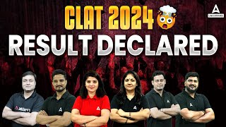 CLAT 2024 Result Released  CLAT 2024 Result Out Check Merit list amp Final Cutoff CLAT 2024 Result [upl. by Imuyam]