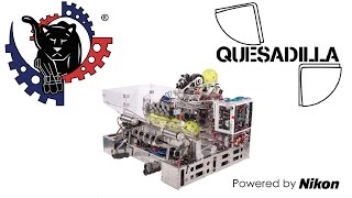 Quesadilla Panteras FRC 2017 robot [upl. by Ettolrahc]