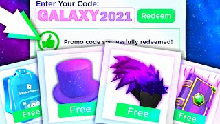 4 New Roblox Promo codes 2021 All Free Robux Items  Code Roblox  All Free Items on Roblox 2021 [upl. by Zolner916]