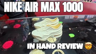 AIR MAX 1000 COMPLEXCON BOOTH WALKTHROUGH  IN HAND REVIEW  RARE 1000 WINNER WARNING INSANE 🤯 [upl. by Iolanthe468]