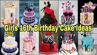 Sweet 16th Birthday Cake Ideas For GirlsTeenage Girls Birthday CakeBirthday Cake Ideas For Women [upl. by Joell]