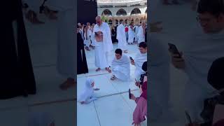 Makkah Haram sarif tawaf kaba beautiful makkah love kids [upl. by Lener]