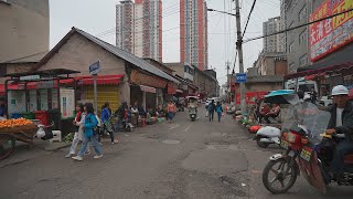 Walking tour of China county town Pingba Guizhou・4K [upl. by Ednarb]