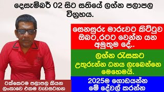 all signsWeekly astrology an horoscope සතියේ ලග්න පලාපලදෙසැම්බර් 02සිට දෙ09දක්වාpinsaaratv [upl. by Nilerual775]