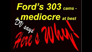 David Vizards PowerTec 10 EP 36 Fords 303 cams Horrible or Mediocre at best↓↓ [upl. by Eudo]