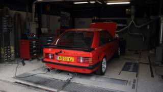 Escort XR3i dyno run 1 [upl. by Benedikta]